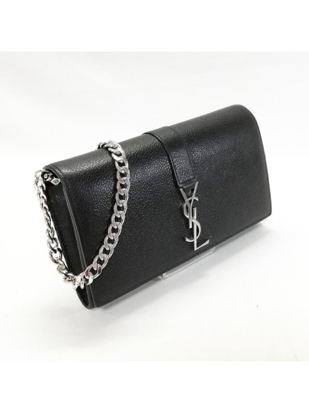 Saint Laurent Large Flap Wallet Black - Picture 2 of 6